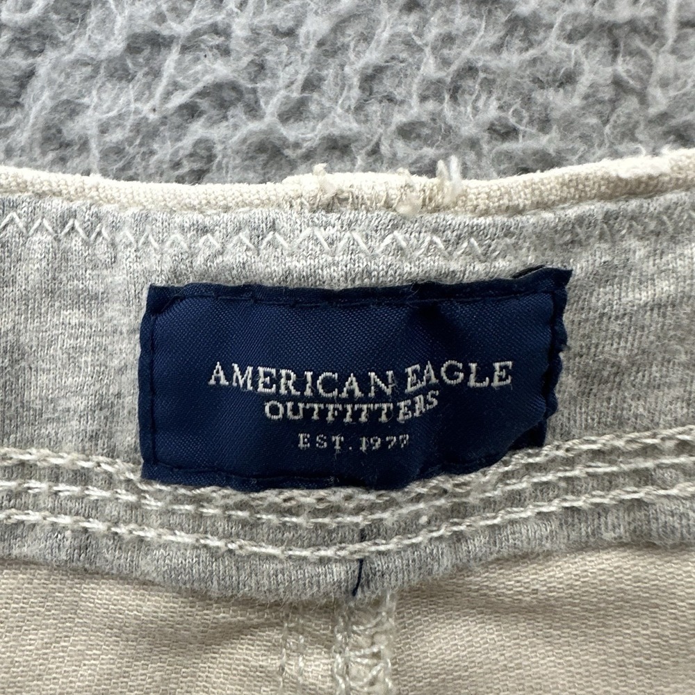 Y2K Vintage American Eagle Low Rise Cargo Pants Utility Gorpcore Women 6 x 32 - Picture 3 of 8